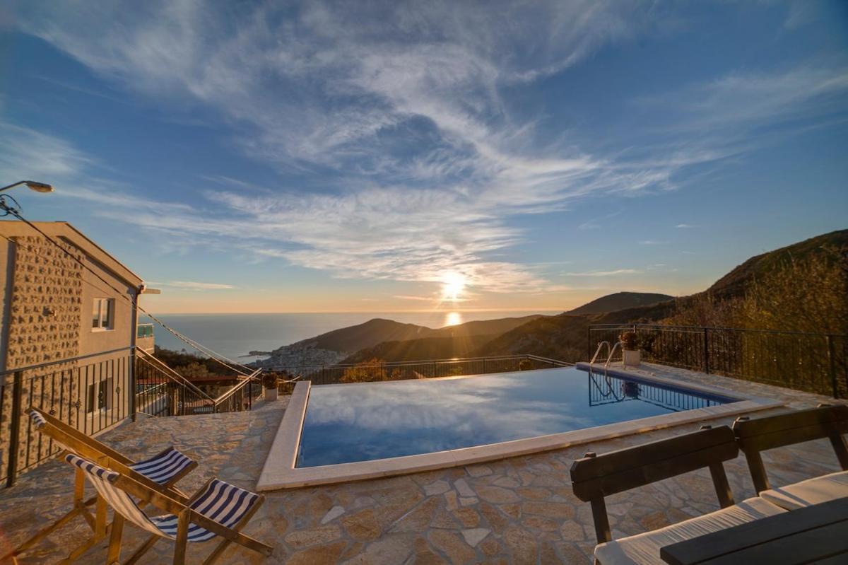 Villa Jelena With Private Pool - Lapcici Budva Dış mekan fotoğraf