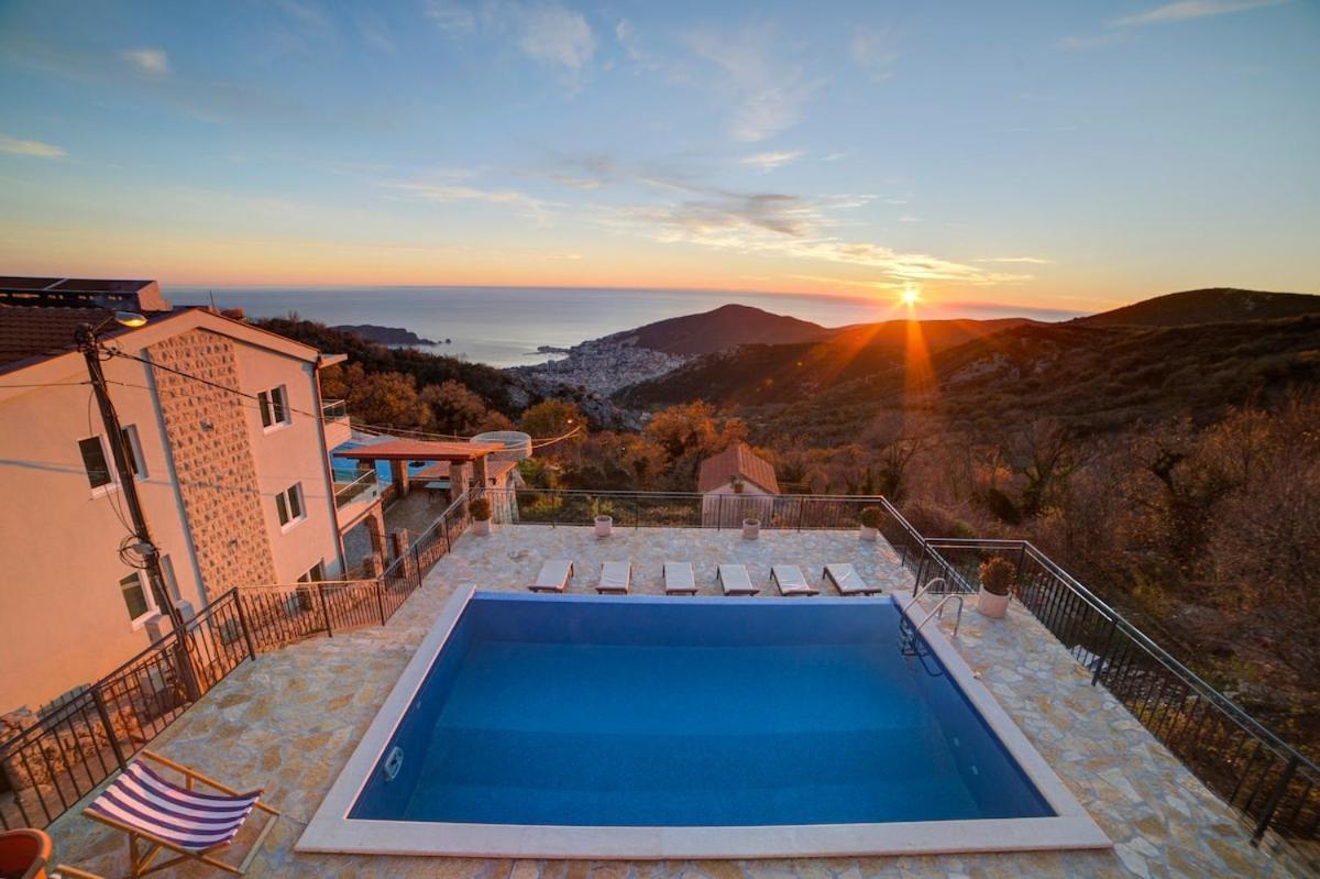 Villa Jelena With Private Pool - Lapcici Budva Dış mekan fotoğraf